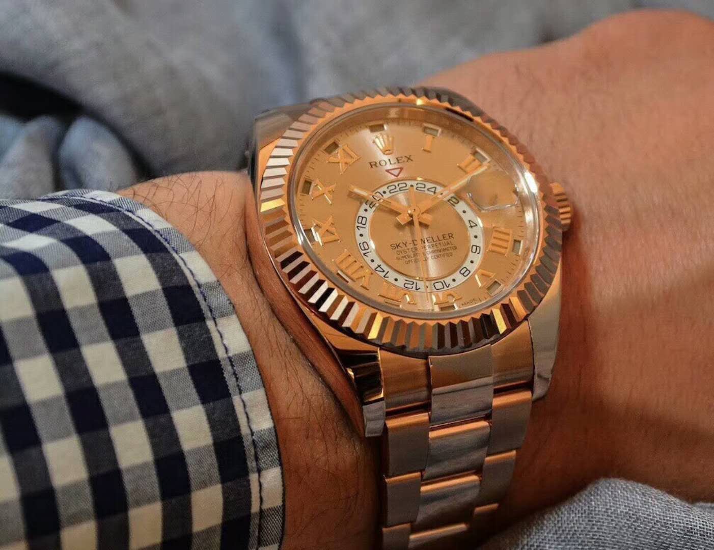 勞力士 Rolex 推出的蠔式恒動專業系列腕錶Sky-Dweller已成為新的經典