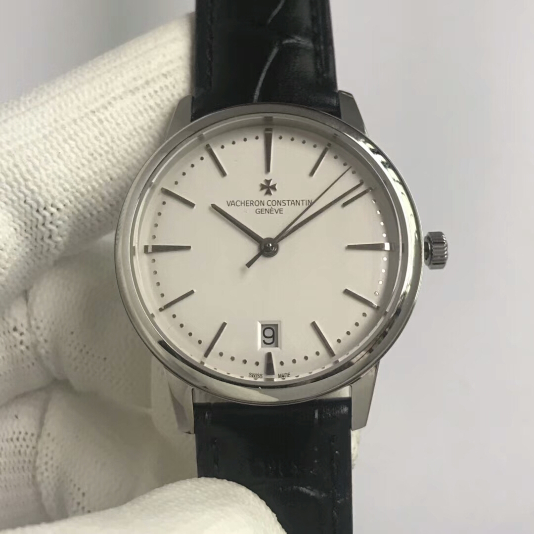 江詩丹頓 Vacheron Constantin 傳承系列 4100U/001G-B181女士腕錶 搭配微孤式錶耳設計