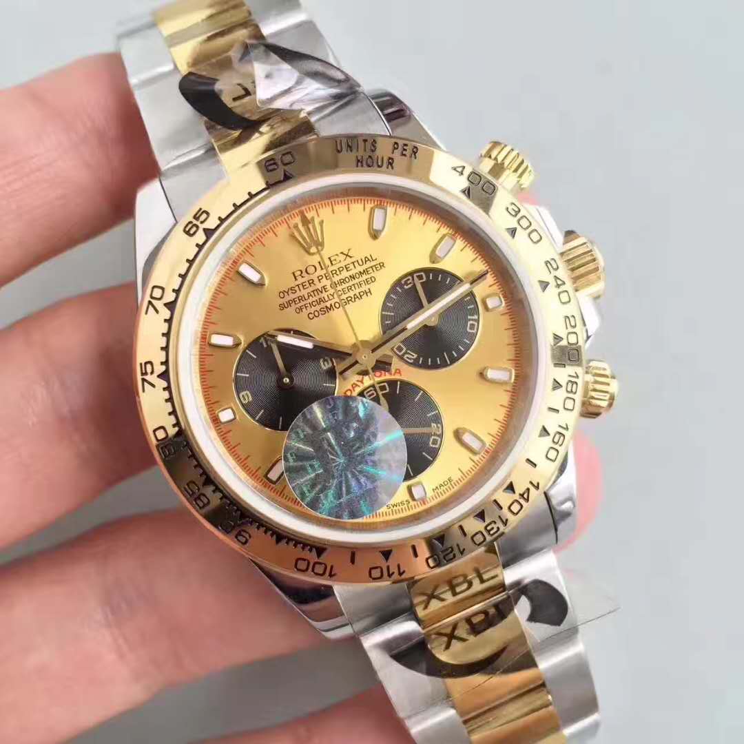 Rolex 勞力士 Daytona 迪通拿 宇宙計型 116503-0003 玫瑰金 搭載上海ETA7750-2自動機械機芯