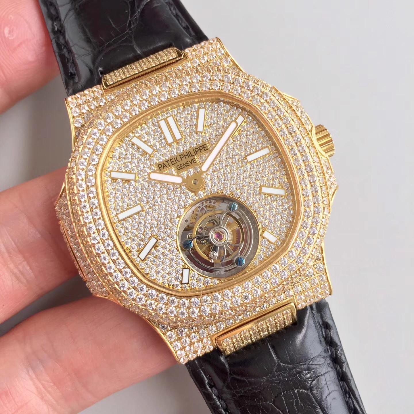 Patek Philippe 百達翡麗陀飛輪  搭載海鷗真陀飛輪手動上鏈機械機芯