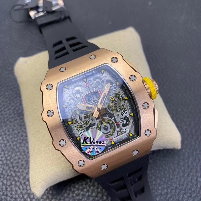 理查德米勒 RICHARD MILLE RM011-03玫瑰金大日歷自動計時機芯