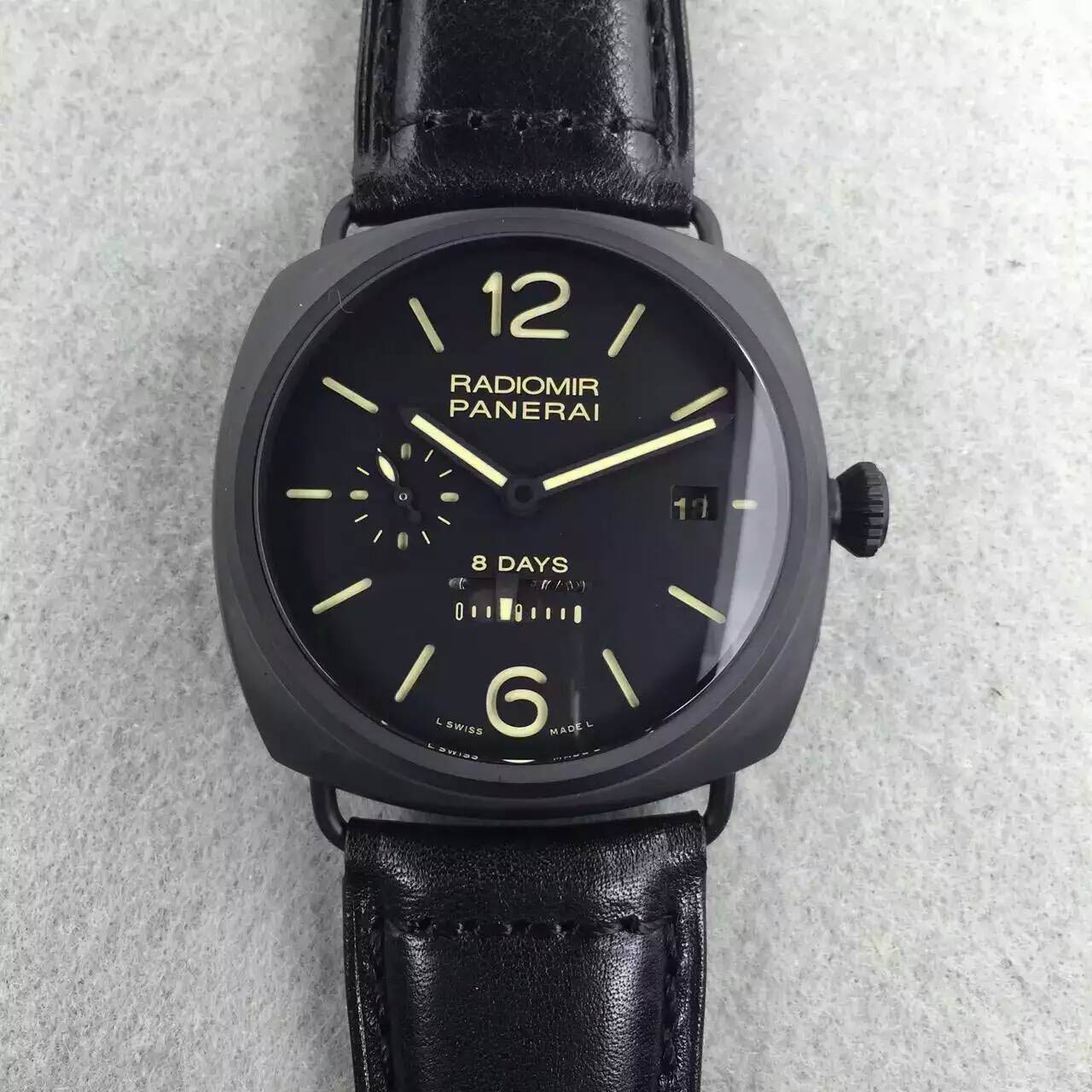 沛納海 Panerai Pam 384 P2002全陶瓷殼 動顯儲存