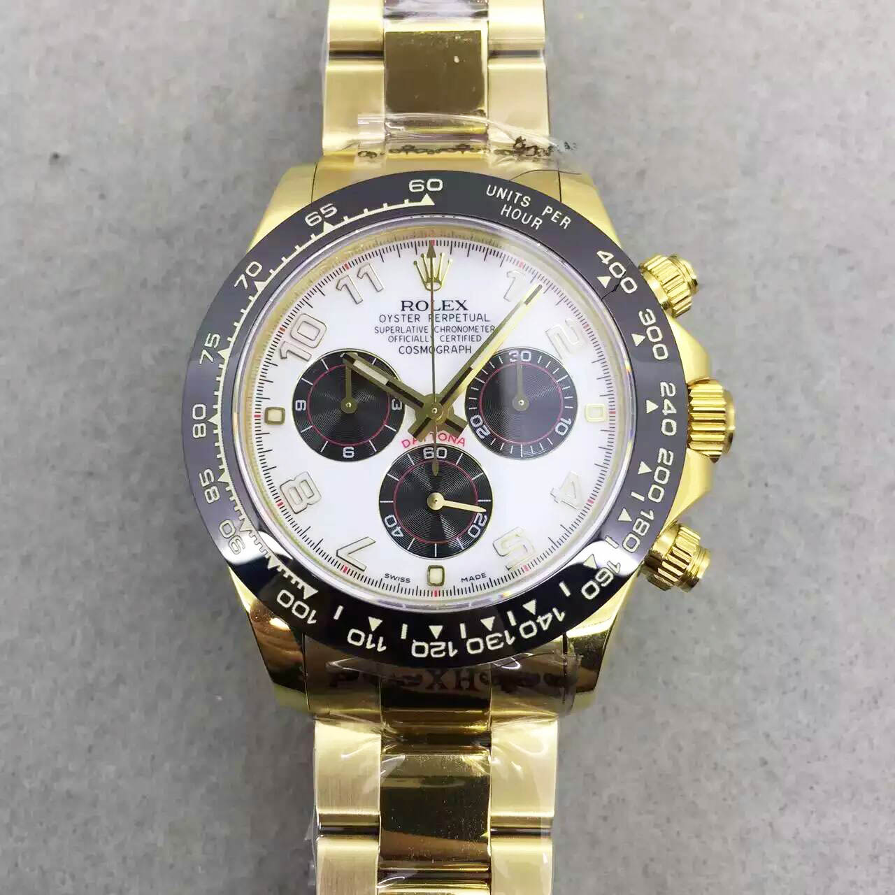 勞力士 Rolex DAYTONA 迪通拿陶瓷圈搭載7750機芯 鋼帶款