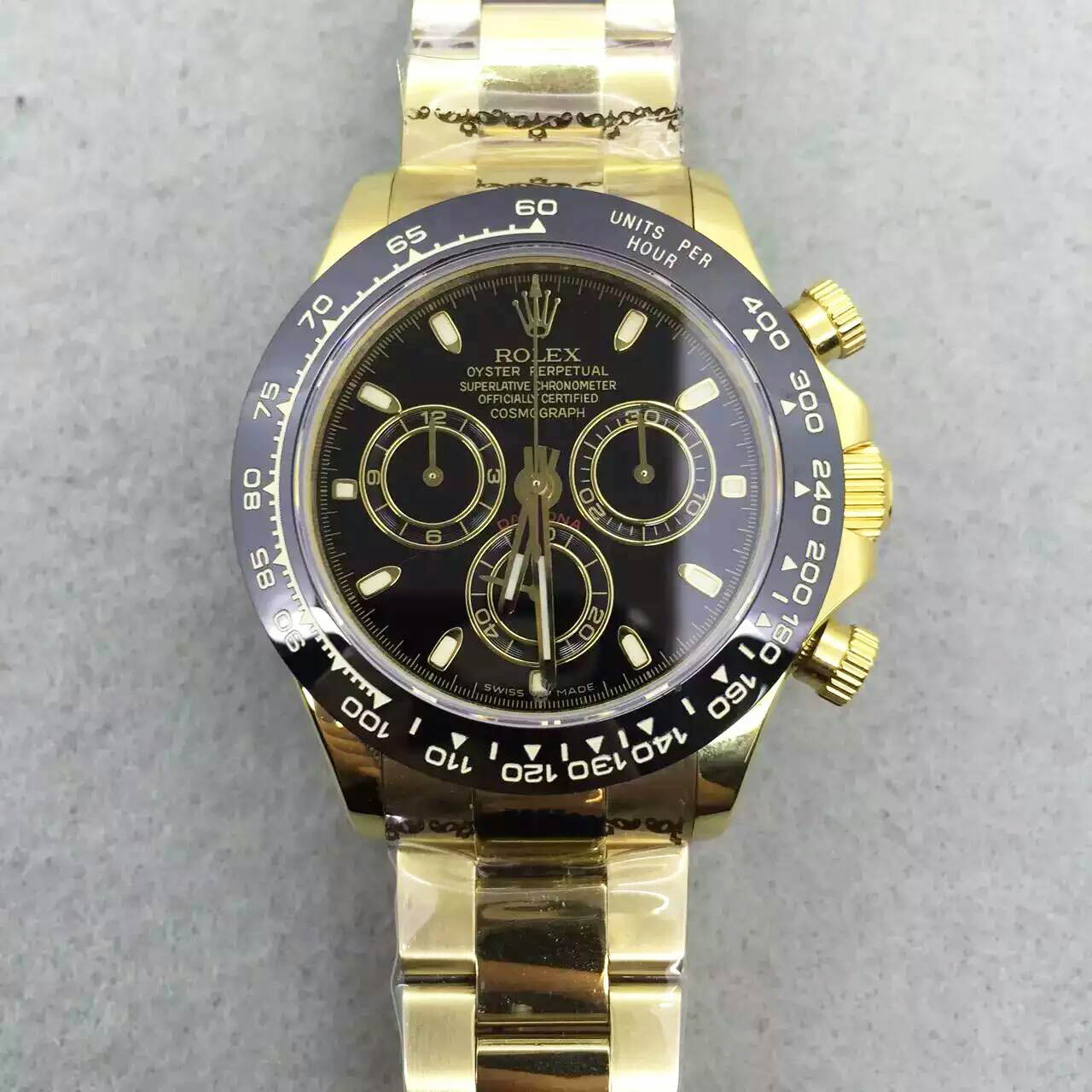 勞力士 Rolex DAYTONA 迪通拿陶瓷圈搭載7750機芯 鋼帶款