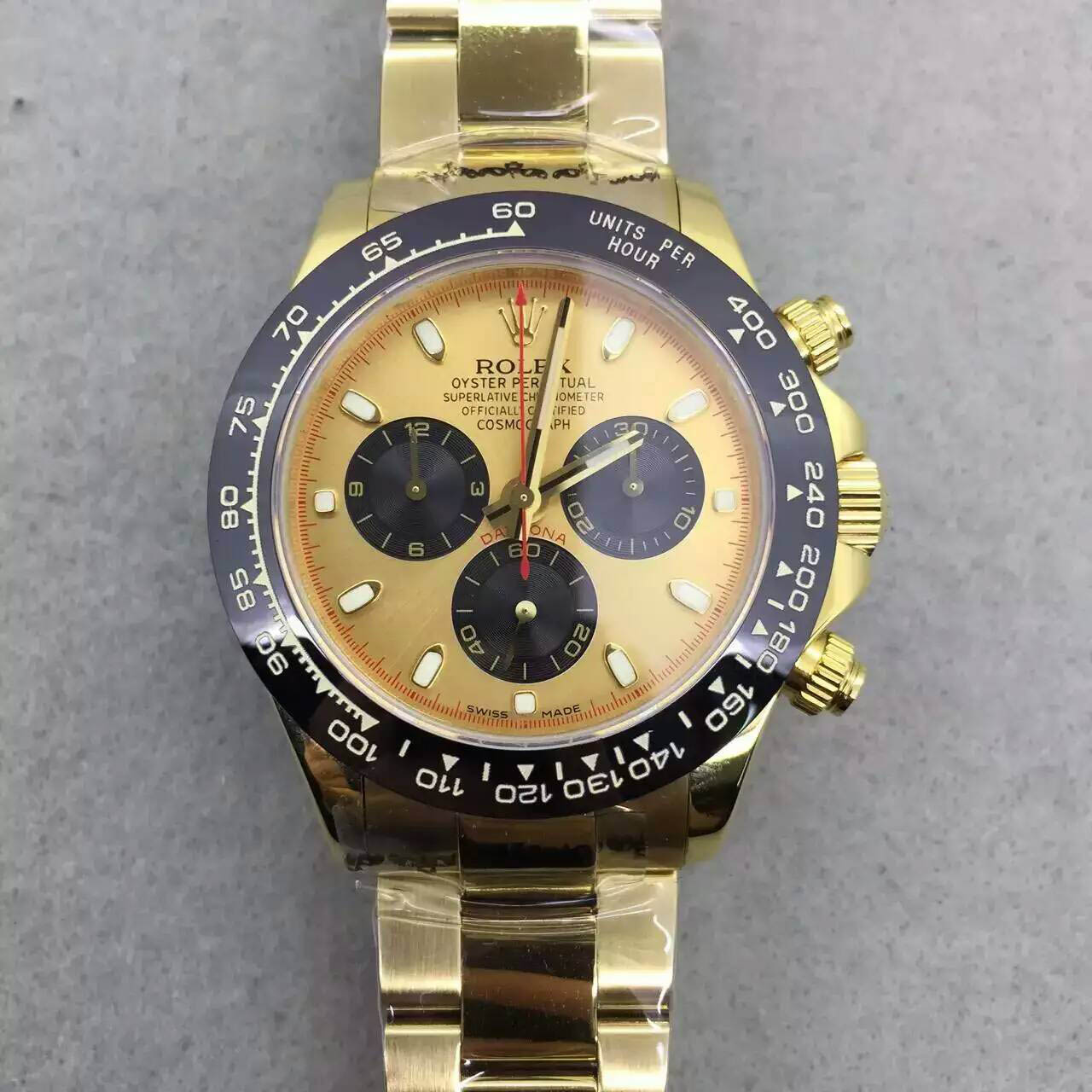 勞力士 Rolex DAYTONA 迪通拿陶瓷圈搭載7750機芯 鋼帶款