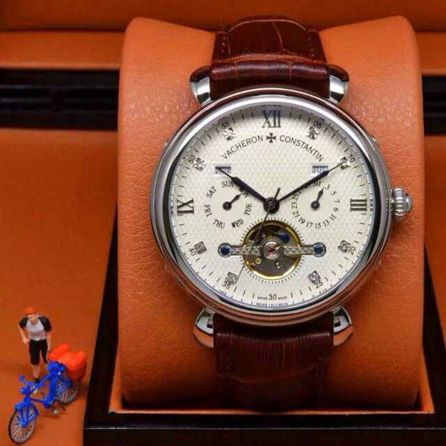 江詩丹頓 Vacheron Constantin 多功能萬年曆飛輪機械腕錶