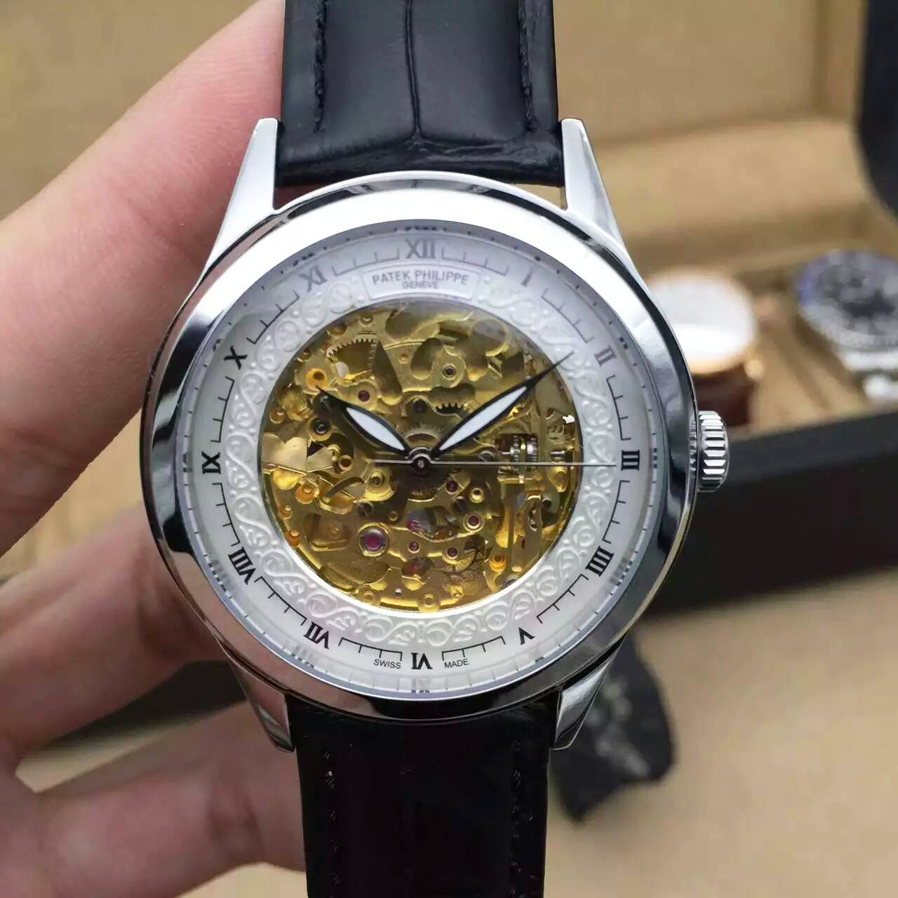 百達翡麗 Patek Philippe 六針多功能系列升級版搭載進口cal.324S IRM QALU機芯