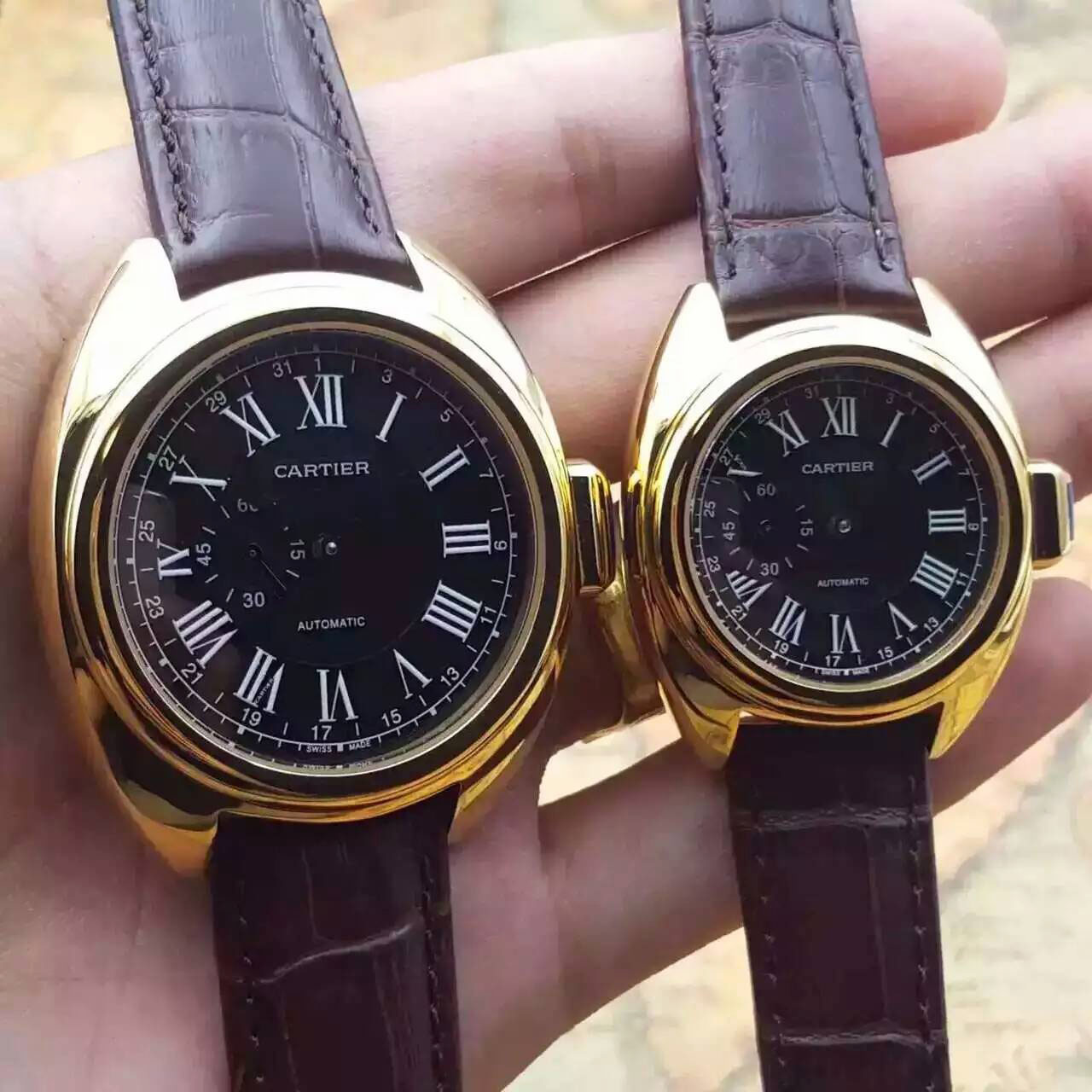 卡地亞 Cartier 鑰匙系列男女對錶 搭載ETA2824機芯