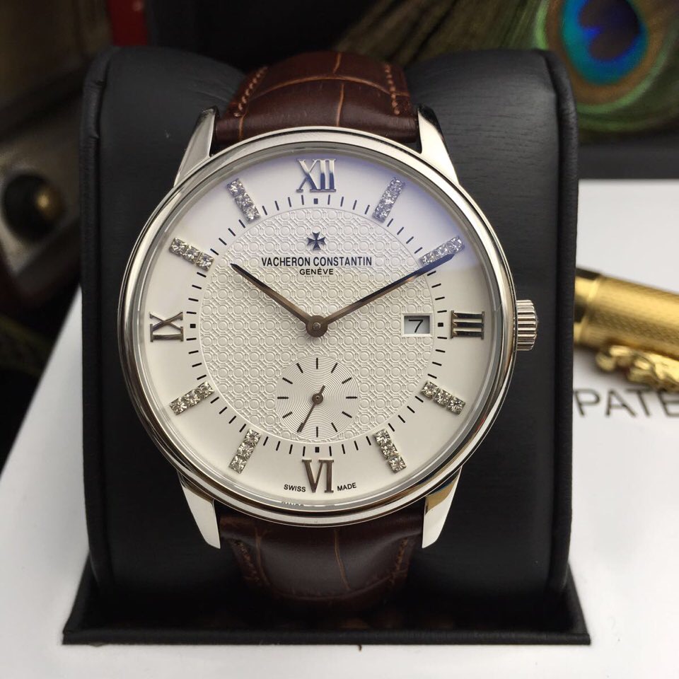 VACHERON CONSTANTIN  江詩丹頓 礦物質超強玻璃鏡面 精品男士腕錶