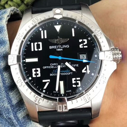 百年靈Breitling經典復仇者系列機械男錶搭載進口日本西鐵城機械機芯