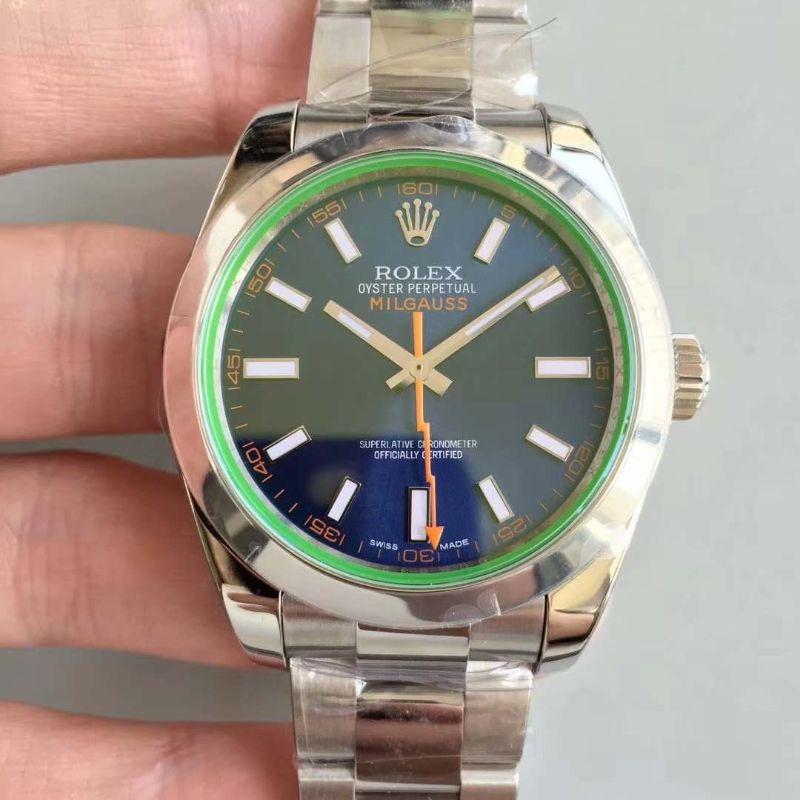 AR廠  Rolex 復刻勞力士 Milgauss M116400GV-0002 綠玻璃 搭載海鷗ETA2836 316F不銹鋼手鏈