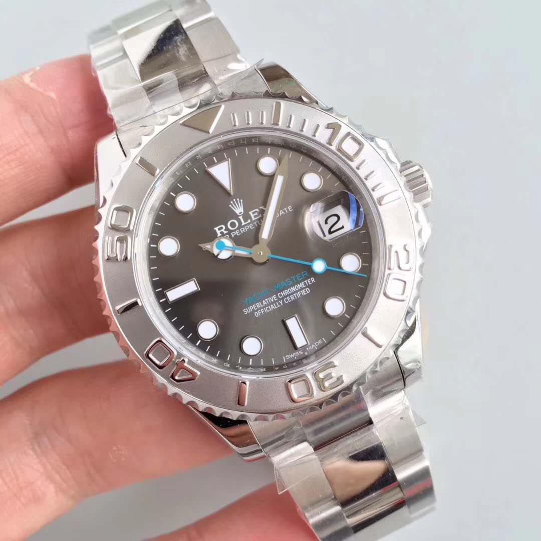 Rolex 勞力士 遊艇名仕型 YACHT MASTER   灰面116622-0003 搭載海鷗ETA2824自動上鏈機械