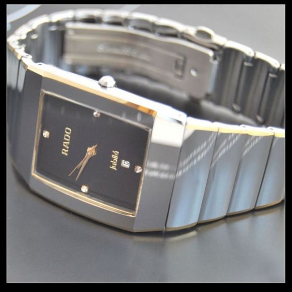 RADO/雷達 商務低調奢華男錶雷達鎢鋼加厚日本進口機芯石英錶