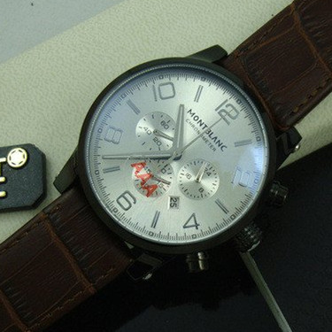 萬寶龍Montblanc 六針石英皮帶款 高檔男士手錶