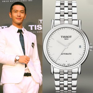 TISSOT/天梭 卡森系列 背透式全自動機械 男錶T95.1.483.31