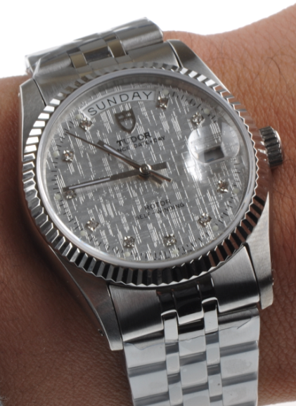 帝舵海洋王子系列 76214-62480-10DI 男士機械腕錶