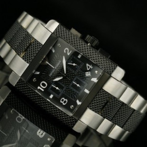 阿瑪尼 高檔商務男士手錶 時尚大款 酷黑 立體質感 AR-5842