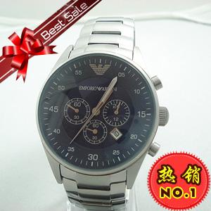 Armani阿瑪尼男裝手錶可專櫃驗貨6針日歷日本進口機芯