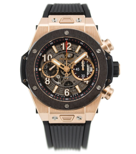 宇舶恒寶大爆炸Hublot Big Bang UNICO KING GOLD CERAMIC 411.OM.1180.RX玫瑰金多功能機械手錶