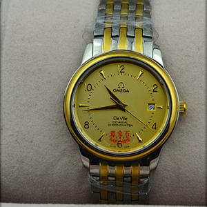 歐米茄男士機械腕錶OM66
