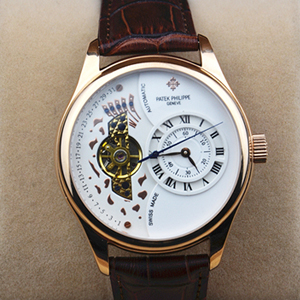 最新款百達翡麗陀飛輪系列男士機械腕錶PP098