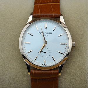 新款超薄百達翡麗男士機械腕錶PP0980
