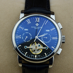 2014新款上市百達翡麗陀飛輪系列男士機械腕錶