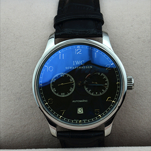 萬國雙日曆男士機械腕錶IWC67