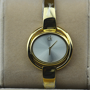 CK新款上市整體玫瑰金相約2014款女士腕錶
