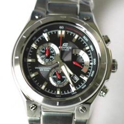 CASIO EDIFICE系列三眼計時碼錶賽車錶卡西歐EF-526D-1AVDF