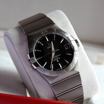 暴款歐米茄星座系列 精鋼錶殼黑面 瑞士ETA2824男士機械錶