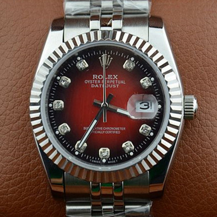 勞力士Rolex日誌型蠔式恒動系列精鋼鑲鉆情侶機械腕錶獨特魅力