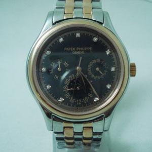 Patek Philippe/百達翡麗 男錶5針 全自動機械錶 背透 日月星辰