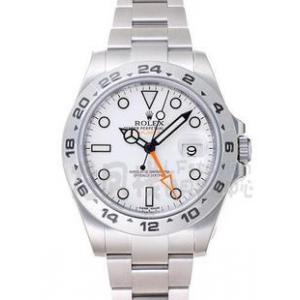 高仿勞力士-探險家型 II系列 16570-78790白 男士機械錶