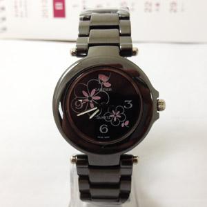 卡地亞陶瓷女款 日本機械石英機芯 高硬度耐磨鏡面 陶瓷錶殼錶帶