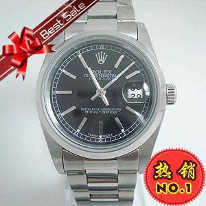 勞力士日誌型全自動機械機芯3針日曆，不鏽鋼Rolex018
