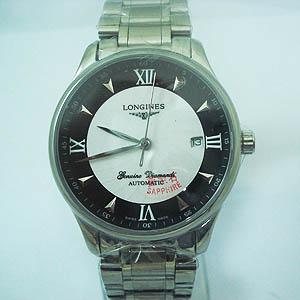 浪琴手錶 機械錶男錶3針精鋼 名匠系列新款男士手錶Longines045