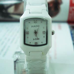雷達 Rado 白色陶瓷手錶 女士手錶 進口石英機芯 rado-028