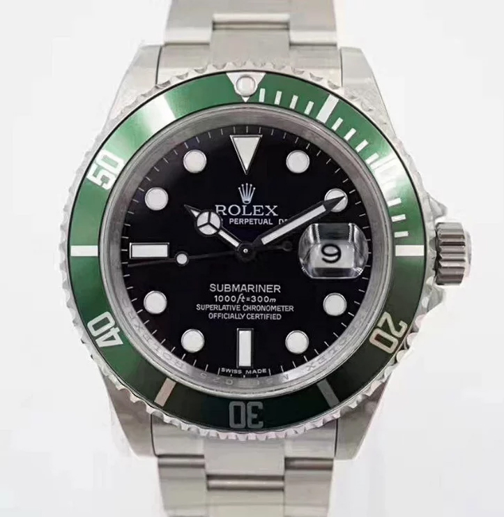 勞力士水鬼手錶 潛航者Rolex026 黑色錶盤 全自動金機芯