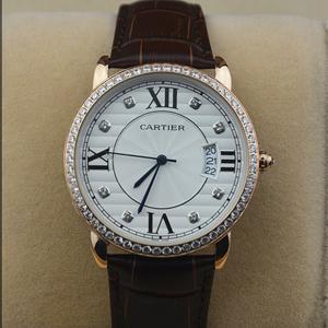 卡地亞Catier--098450瑞士進口機芯時尚男士腕錶