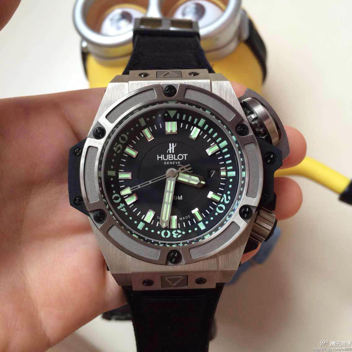 宇舶 HUBLOT HBBV6廠大型潛水7750自動機械男錶