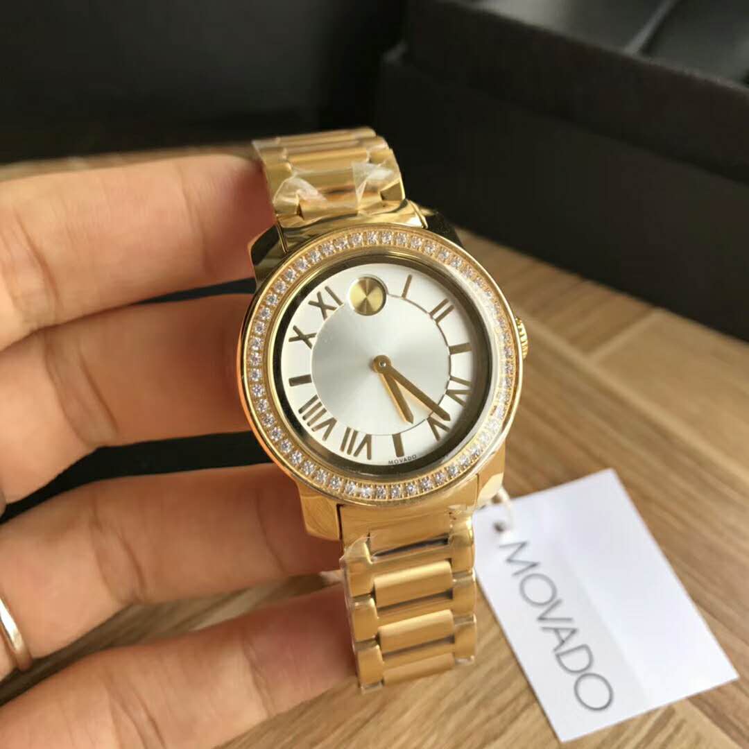 摩凡陀 Movado BOLD石英女錶 羅馬數字刻度