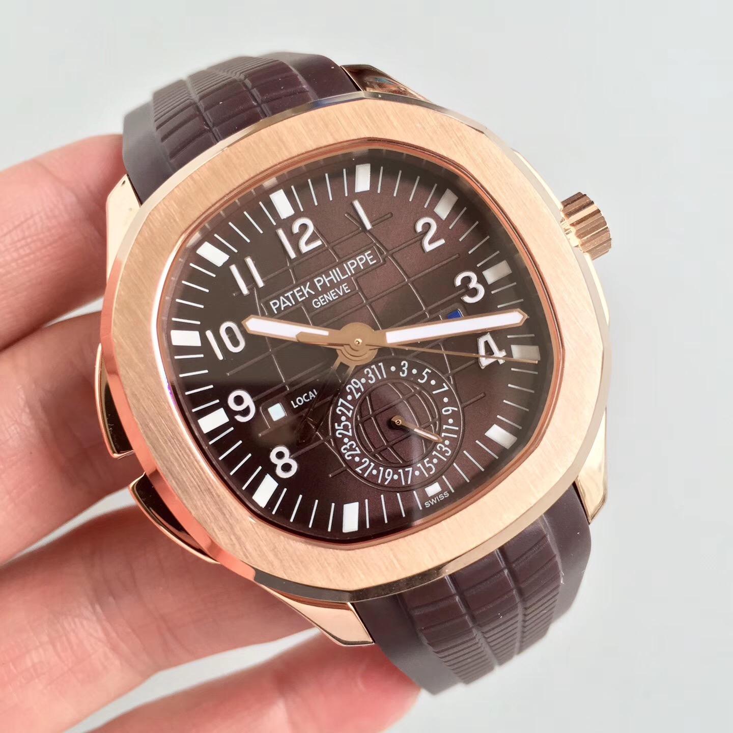 Patek Philippe  Aquanaut系列 5167R-001 搭載Cal.324 S C機芯