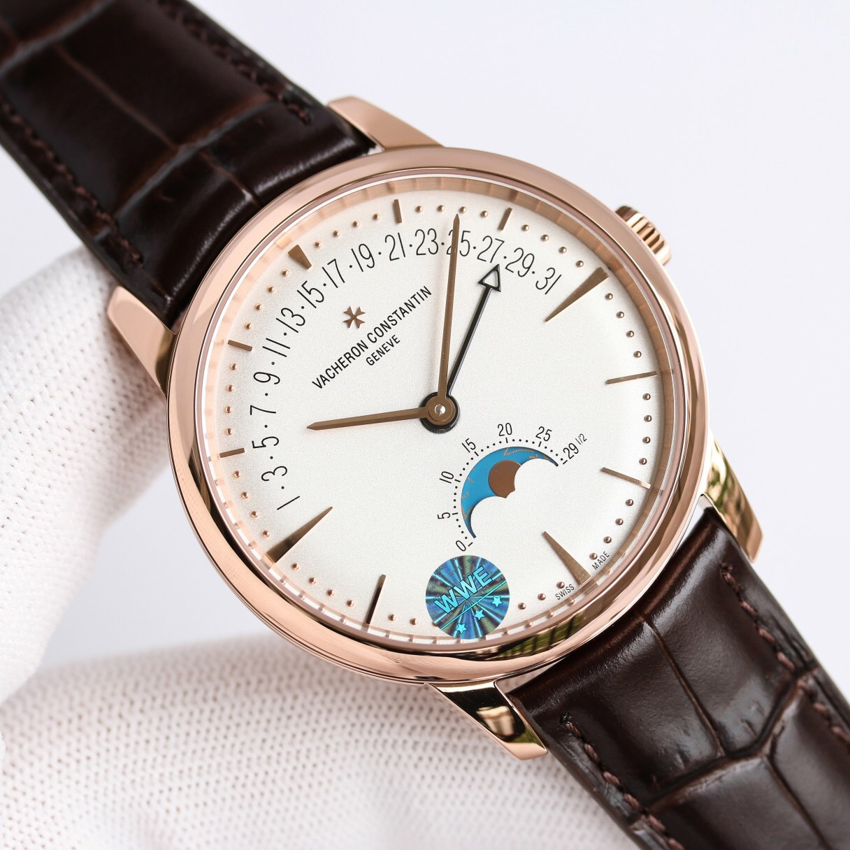 Vacheron constantin 江詩丹頓傳承系列的星辰和逆跳日曆款腕錶