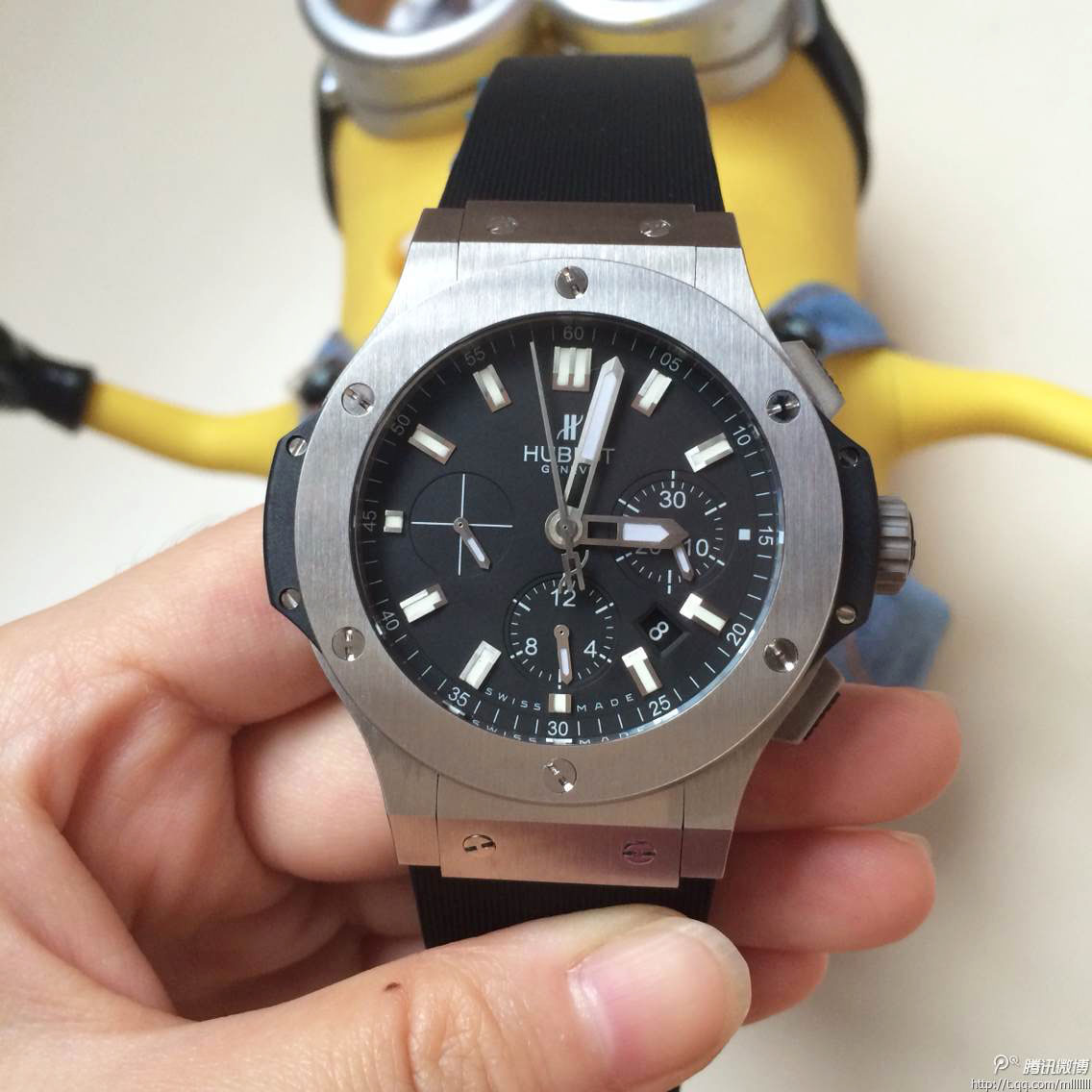 宇舶 HUBLOT 大爆炸系列搭載4100刻字機芯