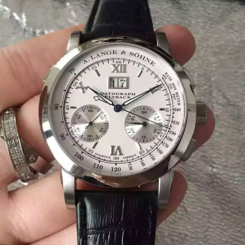 朗格 A. Lange & Sohne 萬年曆Datograph系列 搭載雙曆7750手動計時機芯