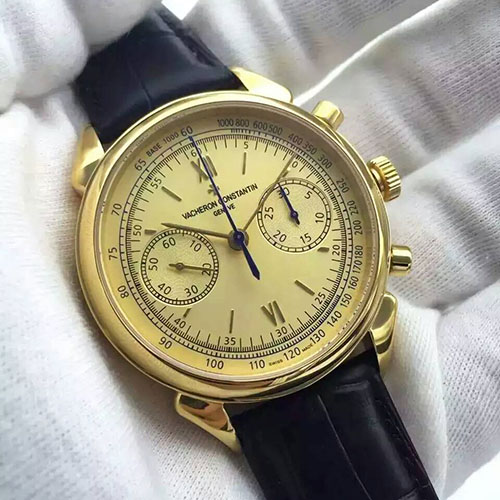 江詩丹頓 Vacheron Constantin 2016新款牛角形錶耳復古錶 搭載7750自動上鏈機芯