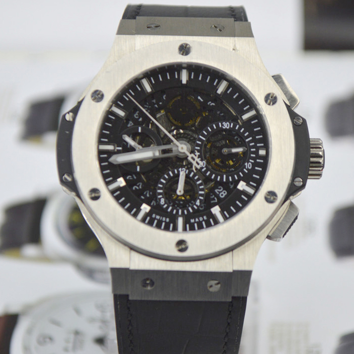 恒寶/宇舶 Hublot Big Bang大爆炸系列鏤空多功能計時機械腕表311.SX.1170.GR