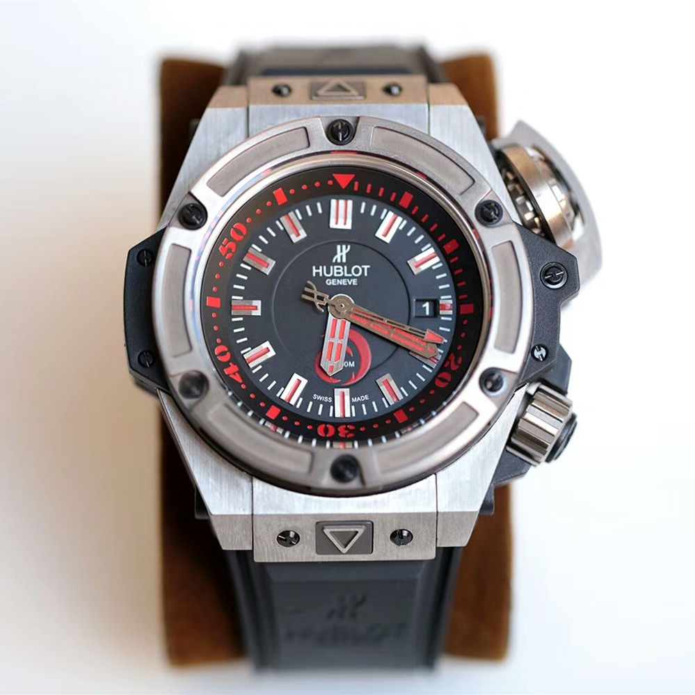 恒寶HUBLOT King Power Diver 731.NX.1190.RX 搭載HUB1400全自動機械機芯 鈦金屬錶殼