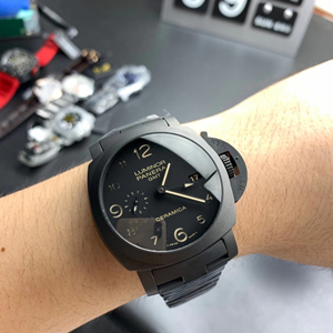 沛納海（Panerai）PAM438/PAM00438全陶瓷精仿手表PAM00438 PAM438 VS 沛納海復刻438 VS438